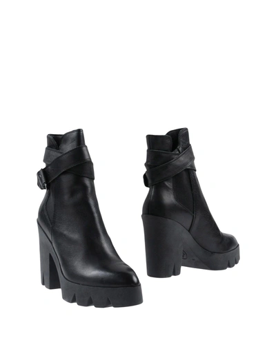 Shop Ash Ankle Boots In Black