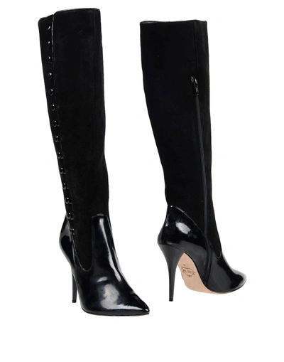 Shop Lucy Choi London Boots In Black