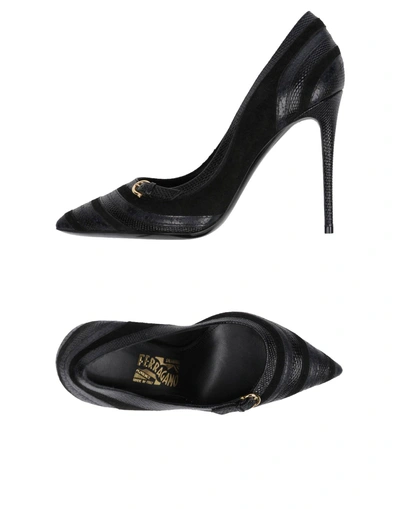 Shop Ferragamo Pumps In Black