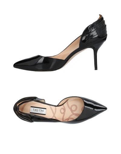 Shop Lucy Choi London Pumps In Black