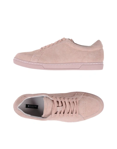 Shop Tiger Of Sweden Sneakers In Pastel Pink