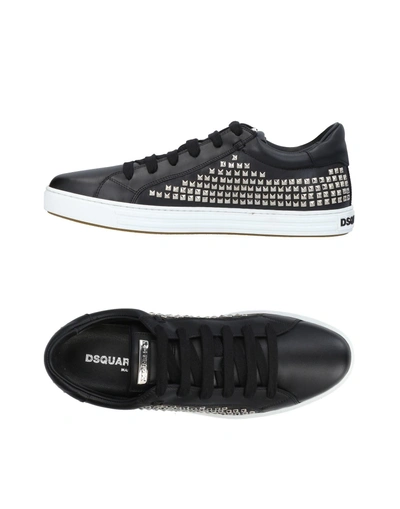 Shop Dsquared2 Trainers In Black