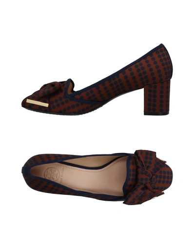 Shop Tory Burch Loafers In Cocoa