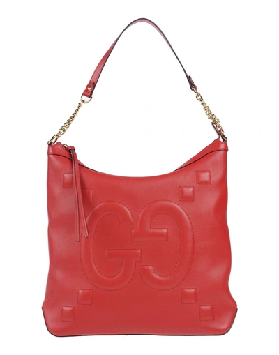 Shop Gucci Shoulder Bag In Red
