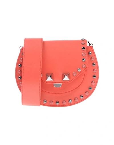 Shop Salar Cross-body Bags In Red