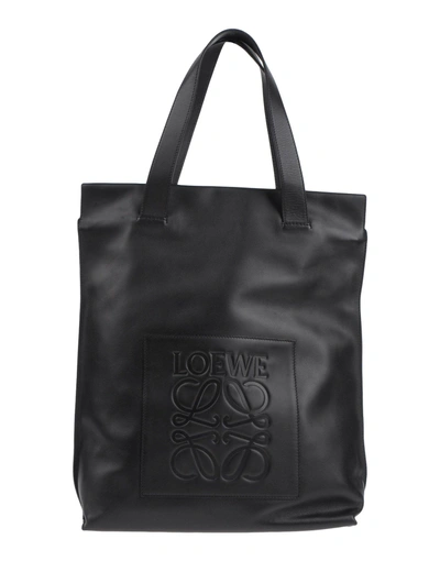 Shop Loewe Handbags In Black