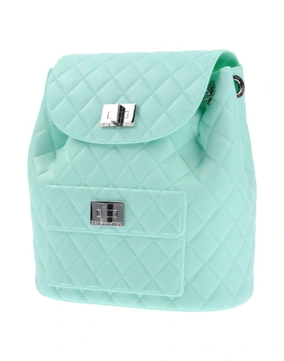Shop Designinverso Backpack & Fanny Pack In Light Green