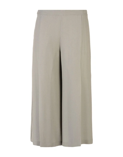 Shop Armani Collezioni 3/4-length Shorts In Grey