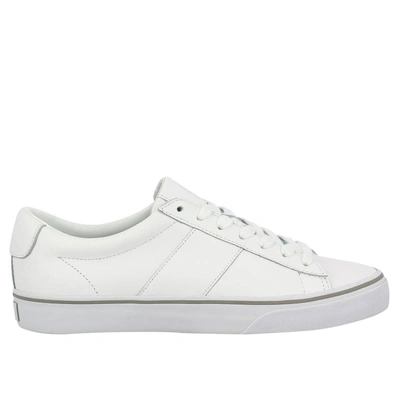 Shop Polo Ralph Lauren Sneakers Shoes Men  In White