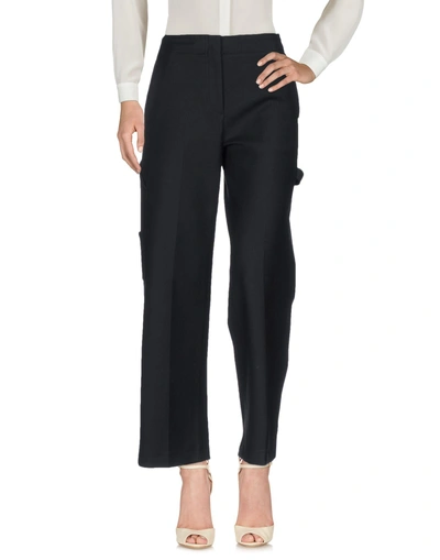 Shop Helmut Lang Casual Pants In Black