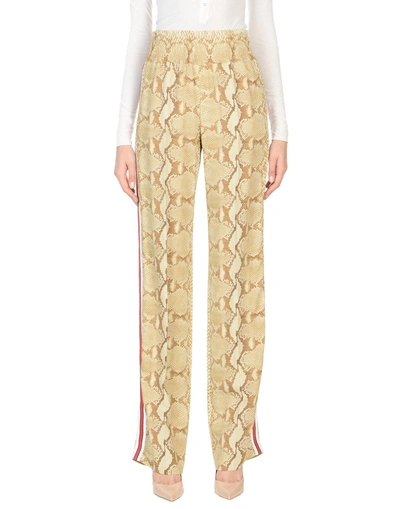 Shop Givenchy Casual Pants In Sand