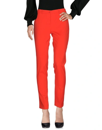 Shop Michael Kors Casual Pants In Red