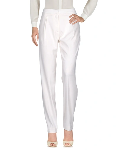Shop Iro Casual Pants In Ivory