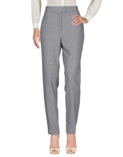 Shop Maje Casual Pants In Grey