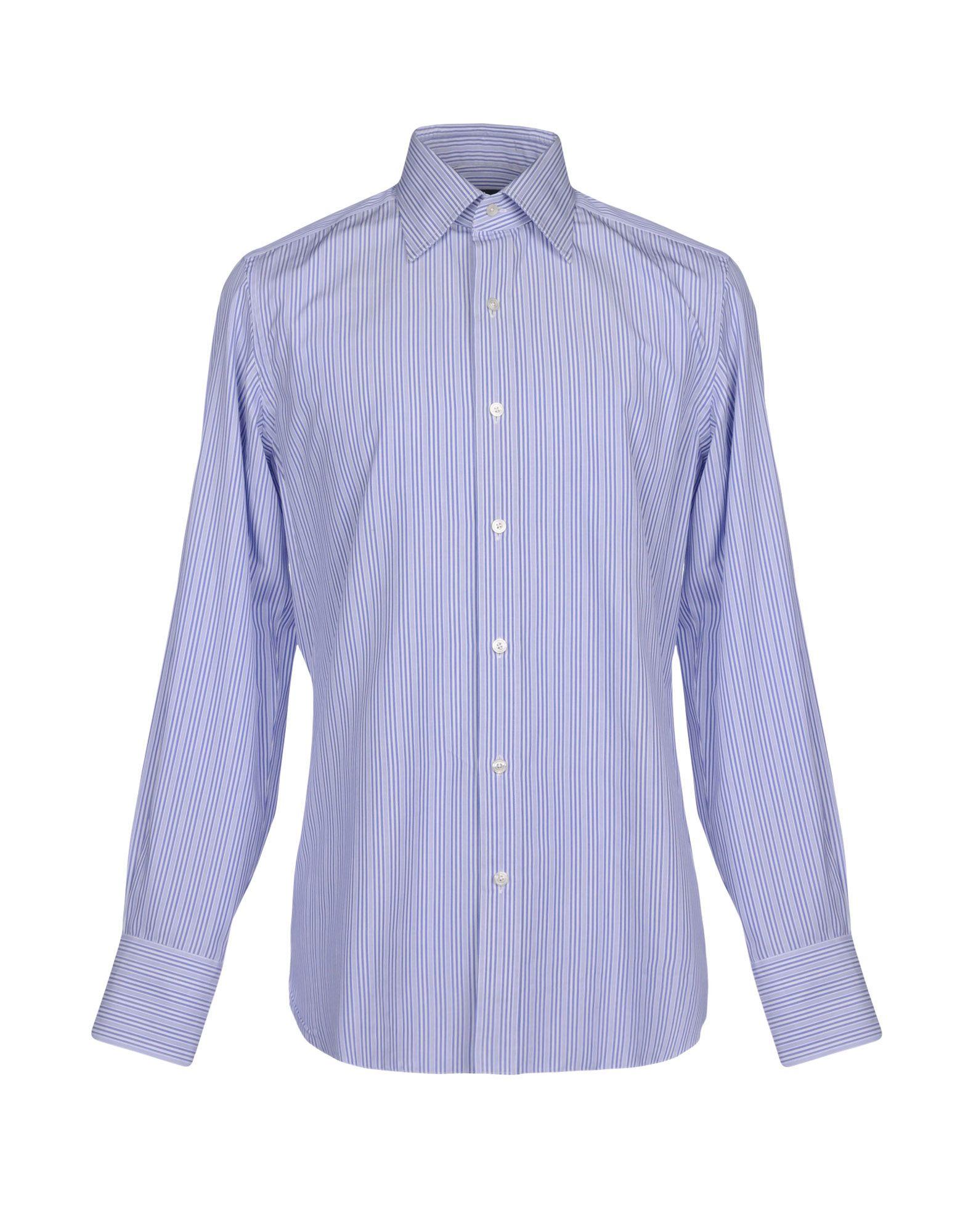 Tom Ford Shirts In Blue | ModeSens