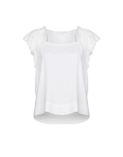 Shop Maje Blouses In White