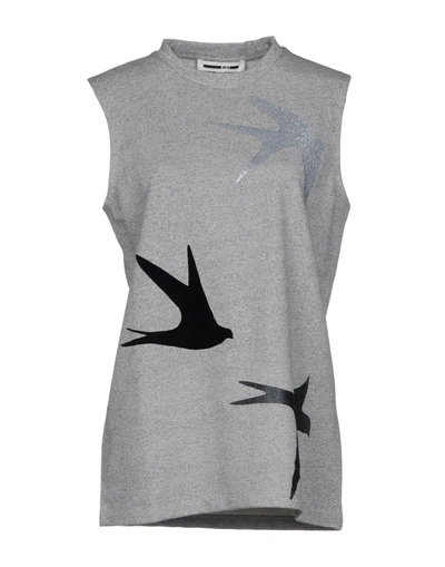 Shop Mcq By Alexander Mcqueen Sweatshirts In Grey