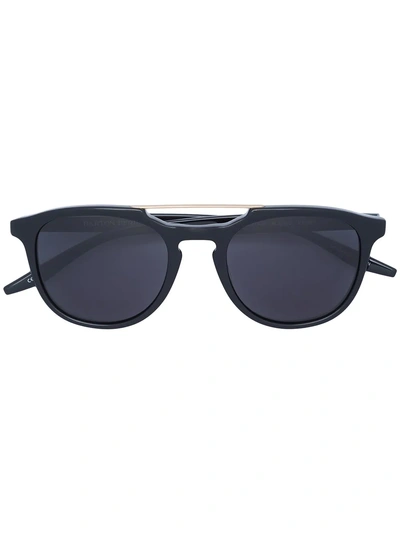 Shop Barton Perreira Round Framed Sunglasses - Black