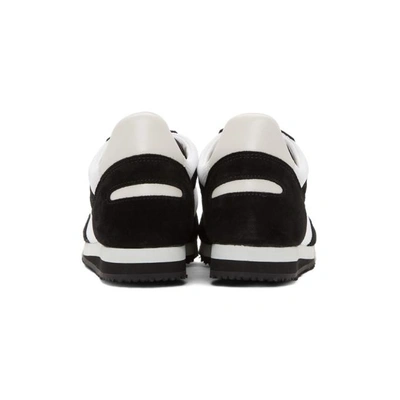 Shop Comme Des Garçons Shirt Comme Des Garcons Shirt Black And White Pitch Low Sneakers In 1.black