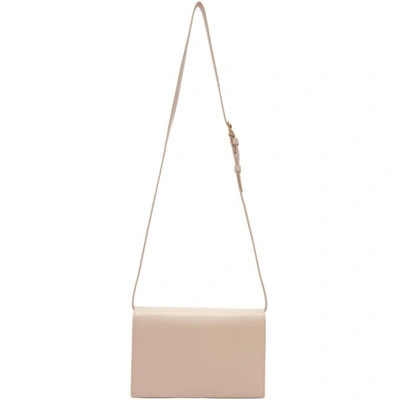 Shop Saint Laurent Pink Medium Bellechasse Satchel In 6951 Marble