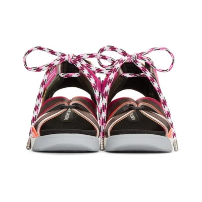 Shop Marc Jacobs Pink Somewhere Sport Sandals In 953 Rasberr