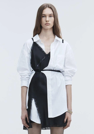 Alexander wang 2025 hybrid shirt dress