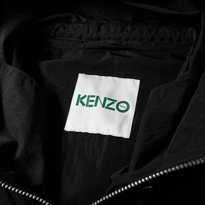 Shop Kenzo Summer Nylon Parka In Black