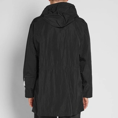 Shop Kenzo Summer Nylon Parka In Black