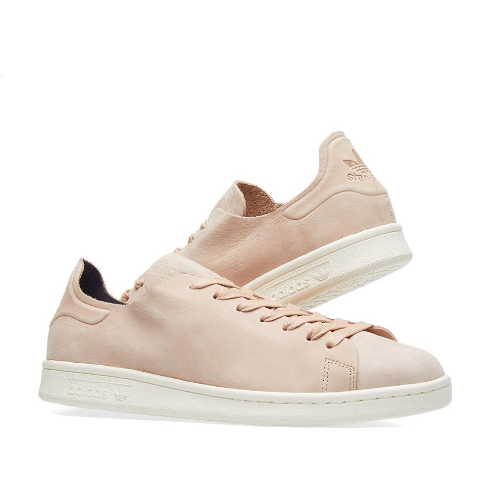 adidas originals stan smith nuud nubuck trainers in pink