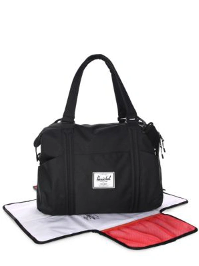 Shop Herschel Supply Co Sprout Diaper Bag In Black