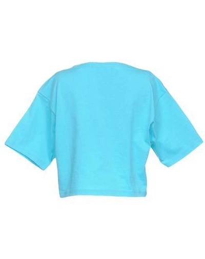 Shop Boy London T-shirts In Turquoise