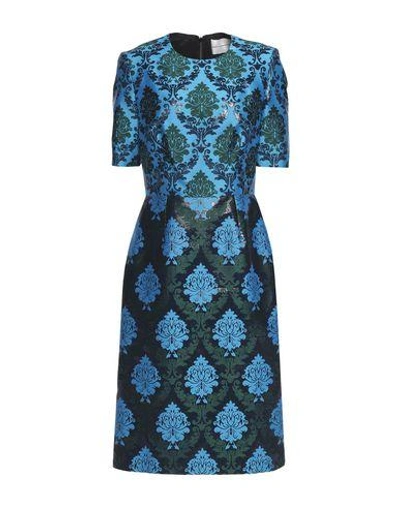 Shop Mary Katrantzou Formal Dress In Turquoise