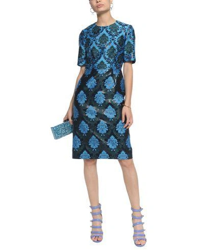 Shop Mary Katrantzou Formal Dress In Turquoise