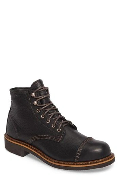 Shop Wolverine Jensen Cap Toe Boot In Black