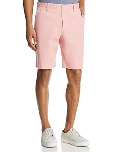 Shop The Men's Store At Bloomingdale's Twill Regular Fit Shorts - 100% Exclusive In Pink
