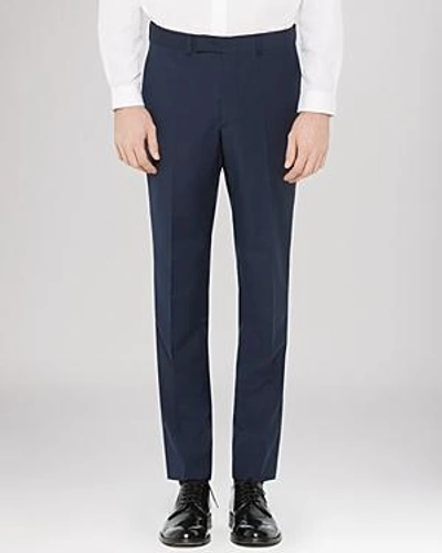 Shop Sandro Notch Dress Pants - Regular Fit In Blue