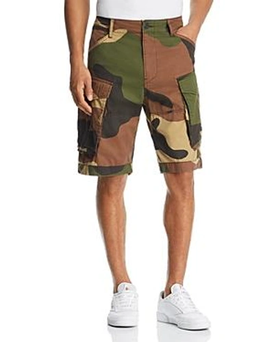 Shop G-star Raw Rovic Camouflage Cargo Shorts - 100% Exclusive In Dark Fall Ao