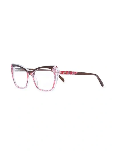 Shop Emilio Pucci Cat Eye Glasses