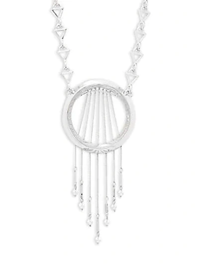 Shop Eddie Borgo S/16 Crystal Oracle Necklace