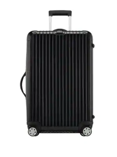 Shop Rimowa Salsa Deluxe 29-inch Multiwheel Suitcase In Black