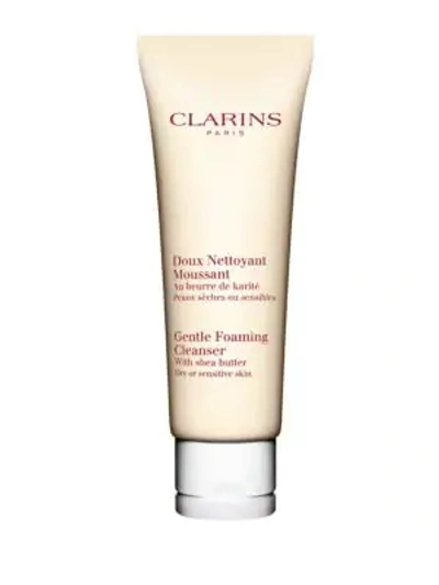 Shop Clarins Women's Gentle Foaming Cleanser With Shea Butter For Dry Or Sensitive Skin