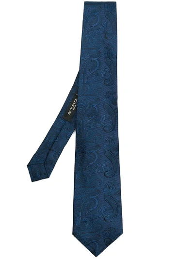 Shop Etro Classic Pattern Tie