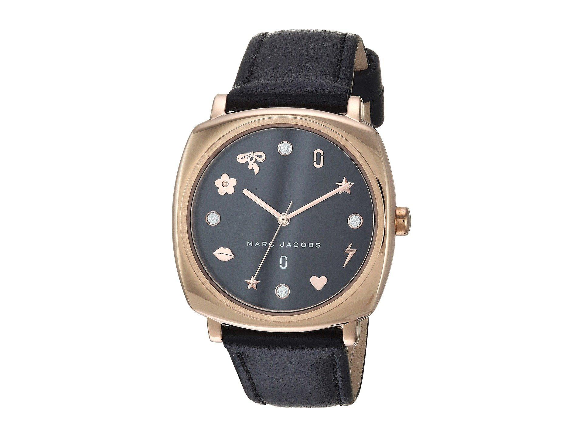 Marc By Marc Jacobs Mj1565 Mandy 34mm Rose Gold Modesens