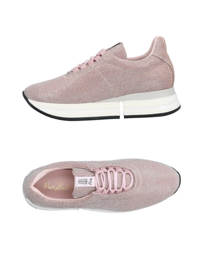 Pretty Ballerinas Sneakers In Pale Pink | ModeSens