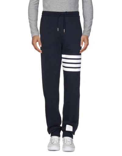 Thom Browne Classic Loopback 4-bar Track Pants In Blue