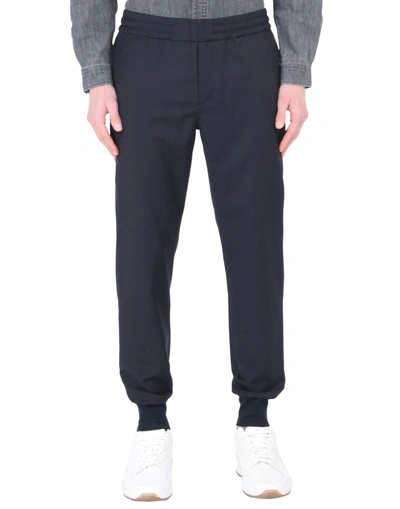 Shop Ps By Paul Smith Casual Pants In Dark Blue