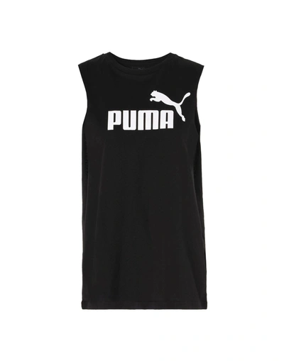 Shop Puma Tops In Black