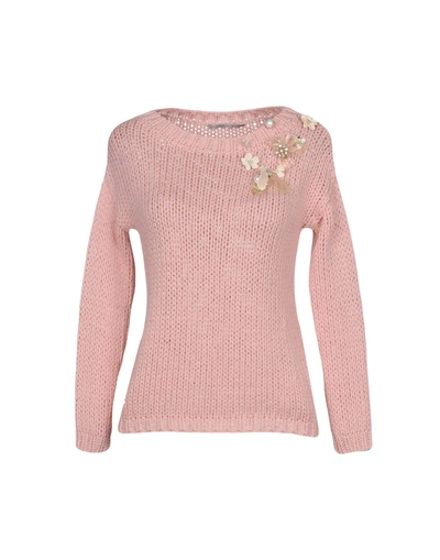 Shop Ermanno Scervino Sweaters In Pink