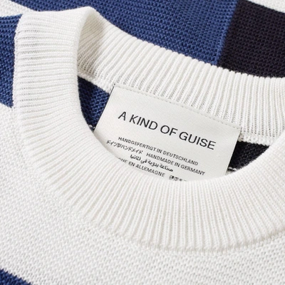 Shop A Kind Of Guise Roulette Crew Knit In White