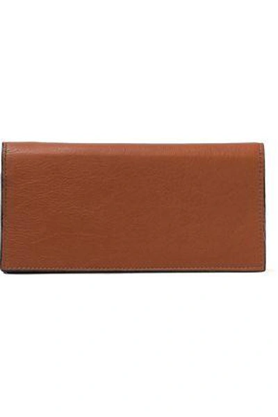 Shop Marni Woman Leather Continental Wallet Tan